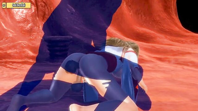 Hentai 3D - Monster with alien clone get hard core fuck with girl Edit with Honey Select engine