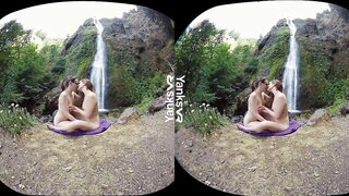 Watch YanksVR VR\'s Sierra\'s Wet Orgasm Masturbation in 3D VR! This amateur honey is a real orgasm pro with her outdoor softcore sex & tattoo VR.