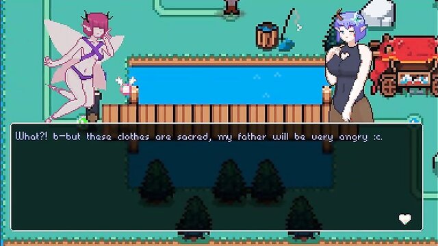 Doki Doki Tri-line Hentai NSFW game Ep.1 Succubus catfight That\'s pretty rare to find adult sex game where the story seems inclusive. This game could be really interesting don\'t you think ?