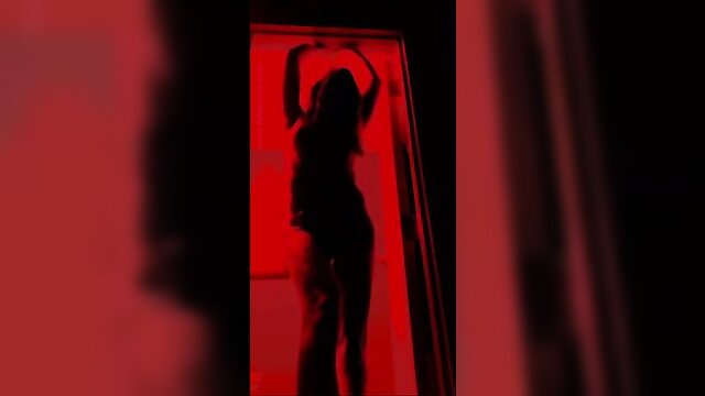 Reddit girl does NSFW TikTok silhouette challenge