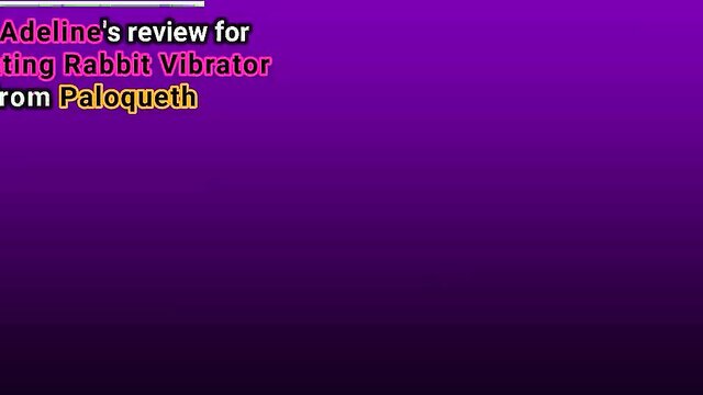 REVIEW: Rotating Rabbit Vibrator (NSFW) The NSFW toy review for the Rotating Rabbit Vibrator from Paloqueth. Includes the unboxing, first impressions, EXPLICIT toy testing and the conclusion. Enjoy!