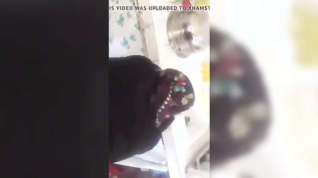 Hijab mom fuck with step son