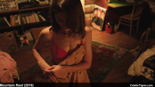 Karin Eaton & Natalia Dyer nude and lingerie movie scenes
