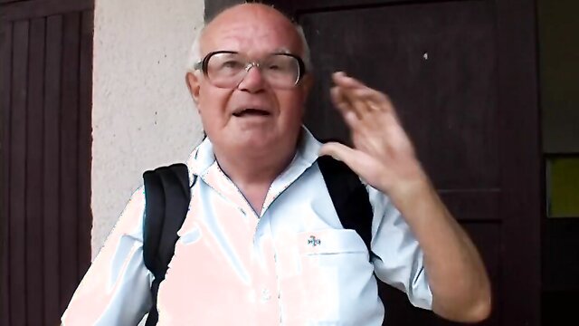 Grandpa Mireck seduces and fucks 18yo girl outdoors Old lecher, grandpa Mireck (85), seduces and fucks young 18 years old teenie Yenna outdoors by the river in Prague. Watch this teen sweetie being banged by this cunning old pervert on OldsFuckDolls.com in Full HD quality!