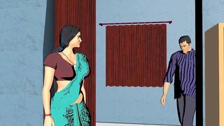 Neha Bhabhi MILF Deshi bhabhi chudgai Holi men when Husband leaves| Cheating Aunty hardcore sex, Big Tits, Pussy Licking & Cumshot | Porn Video.