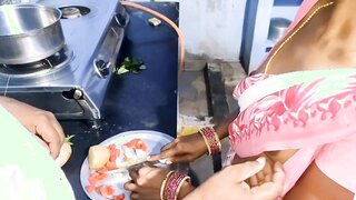 It\'s 18  year old Indian village bhabhi in saree getting fucked in homemade doggy style HD XXX video by YourAnitha.