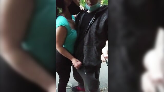 (In Public) Big ass fucked on the street