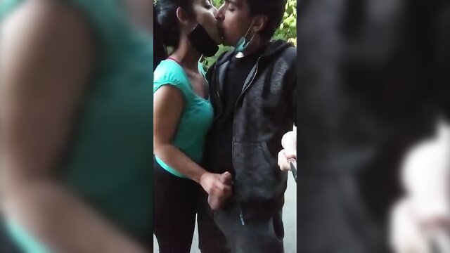 Curvy Latina flaunts her ass in public, leading to a steamy outdoor encounter on XXX Tube.