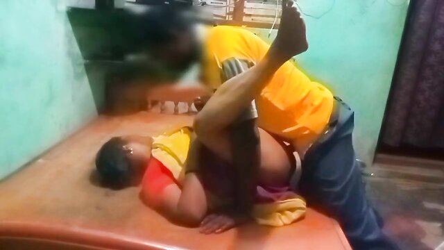 Desi aunty Priyanka enjoys doggy style sex with her husband in this steamy Tamil video on xxx tube.