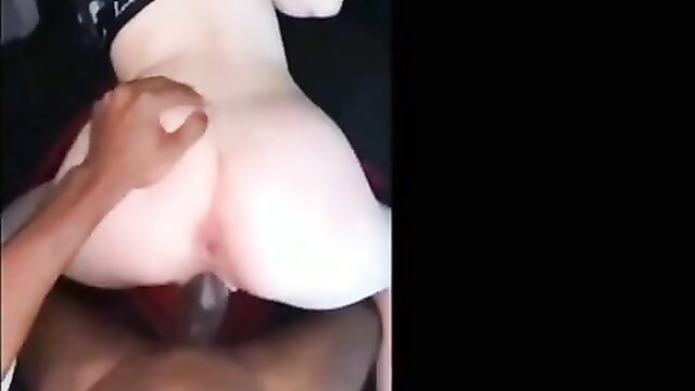 Student moans and pussy drips with BBC black cock