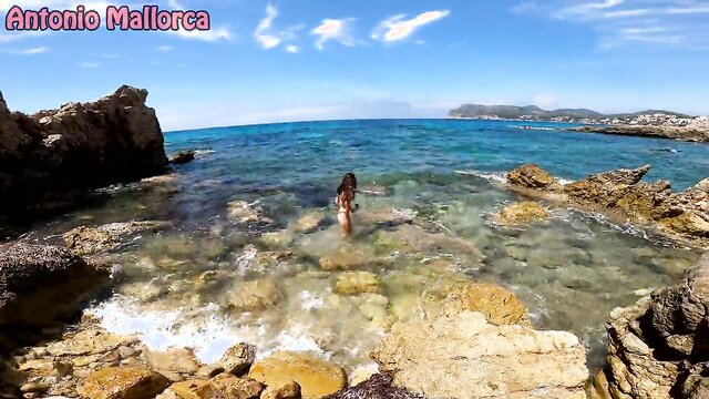 Fucking A Skinny Teen Girl On A Public Nude Beach Welcome guys to another public video filmed in beautiful cove of Mallorca. She is a Spanish Onlyfans girl very skinny. Enjoy the full video in xhamter premium!