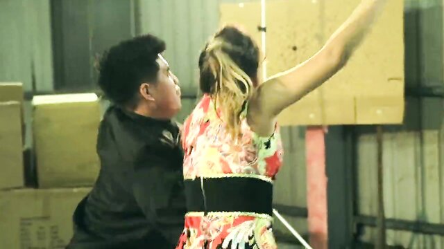 Chinese Kung Fu Master Trains and Fucks His Young Female Student Hard