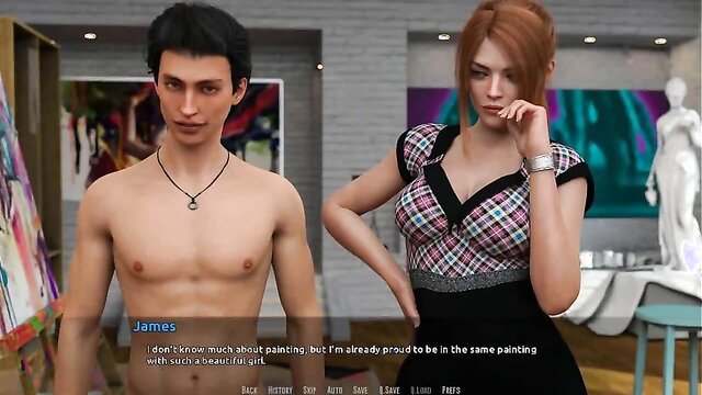 Become A Rock Star: Topless Models In Art Studio - S2E17