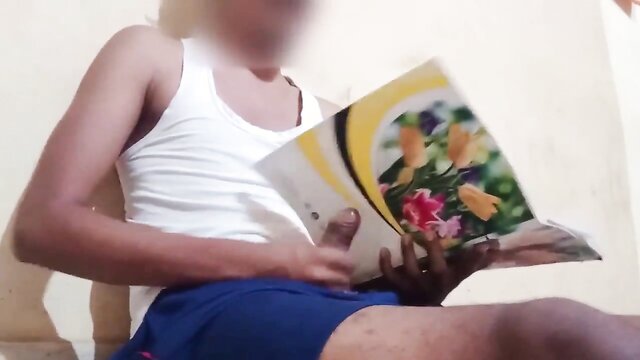 Stepmom fucked her son while studying with big cock with Clear Hindi audio Stepson was studying and and masturbation his cock and mom caught him red handed. They both started talking about this and mom started touching his dick and after that sexy blowjob done and pussy fuck