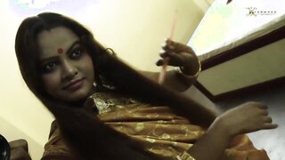 18 yr old Indian Bhabhi Saree Beauty, SRaboni, Fucked by Big Cock Antim. Adult Movies by .