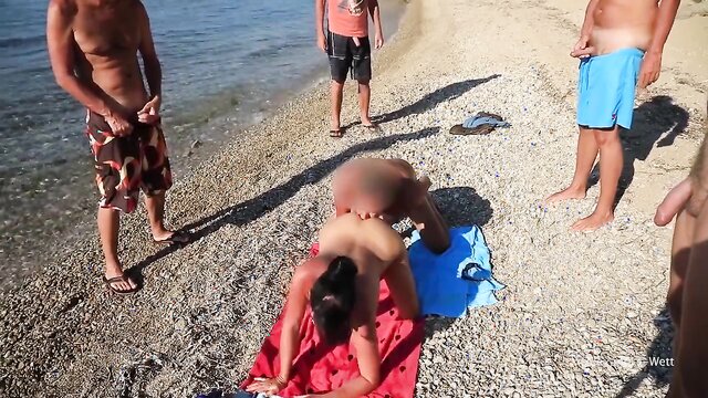 OMG! Public! Asshole filled with cum and completely covered in cum! Asshole filled with semen, waxed and plastered over by several horny young cocks that fill every single hole of mine up to the stop and fuck it sorely. And all this mess in public! At the beach or par