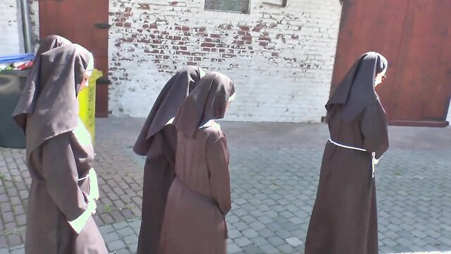 Nun loves fuck outdoor All a succesion of german Films ready to be enjoyed with passion