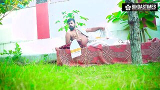 Kharoosh Jamindaar\'s Outdoor Rough Sex with BBW Kamwali Bai. 18  Indian adult movie with Public Hardcore Anal and Different Sex acts, from a Best Sex Video in 4K.