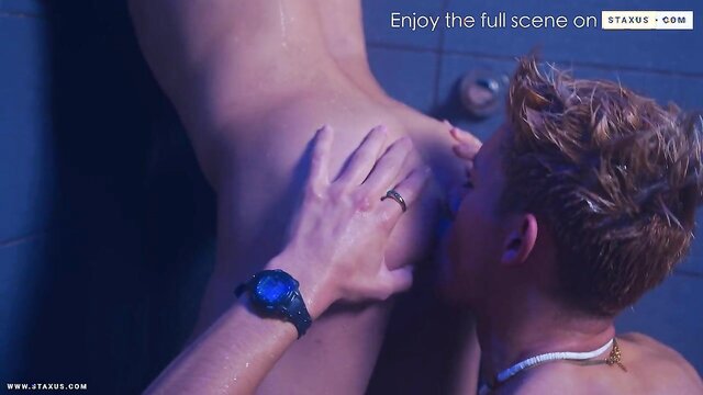STX INTERNATIONAL COLLEGE SEASON 2 : THE SHOWER SCENE Witness the hot encounter between Galiel and Nathan after a dirty sports class... The temperature rises in the showers... Staxus international college season 2 now available only at Staxus.com