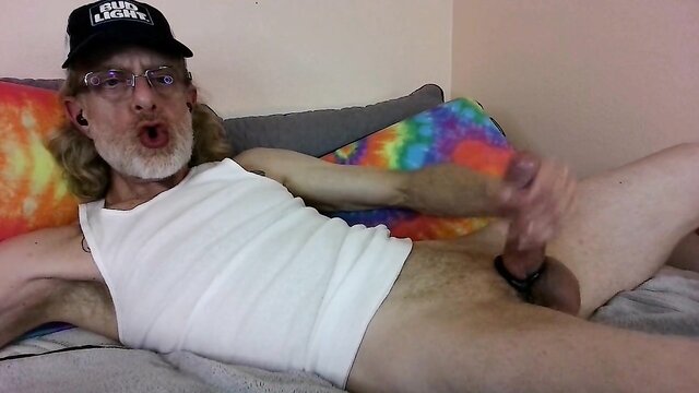 JerkinDad14 - Older Mature Gay Gooner Loves Masturbating His Big Penis For You, Verbal Goon Bate With Big Greasy Dong I love masturbating my big penis for you. My big penis brings me so much pleasure. Watch me lube up & stroke my big penis during this extended goon bate session. My big greasy penis is my life. Dong!