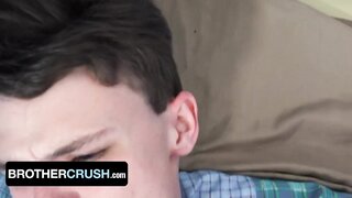 Follow horny stud BrotherCrush as he tricks and hardcore fucks his innocent stepbrother’s asshole, pov style! Free XXX video!