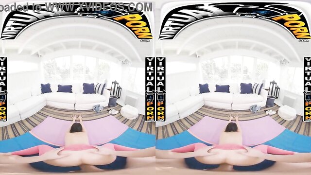 VIRTUAL PORN - Your StepSister Violet Gems Is A Yoga Slut And Now You Can Fuck Her